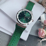 Salvatore Ferragamo F-80 Classic Green Dial Green Leather Strap Watch for Men - SFDT00119 Buy Now By Salvatore Ferragamo