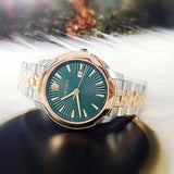 Versace V-Urban Green Dial Two Tone Steel Strap Watch for Men - VELQ00619 Buy Now By Versace