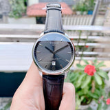 Tissot Chemin Des Tourelles Powermatic 80 Black Dial Black Leather Strap Watch For Men - T099.407.16.447.00 Buy Now By Tissot