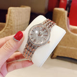 Bulova Crystal Collection Silver Crystals Dial Two Tone Steel Strap Watch for Women - 98L235 Buy Now By Bulova