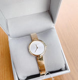 Calvin Klein Authentic Silver Dial Gold Steel Strap Watch for Women - K8G23546 Buy Now By Calvin Klein