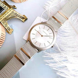 Calvin Klein Minimal Silver Dial Silver Mesh Strap Watch For Men - K3M521Y6 Buy Now By Calvin Klein