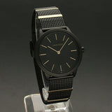 Calvin Klein Minimal Black Dial Black Steel Strap Watch For Men - K3M524Z1 Buy Now By Calvin Klein