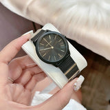 Calvin Klein Minimal Black Dial Black Steel Strap Watch For Men - K3M524Z1 Buy Now By Calvin Klein