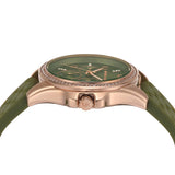 Michael Kors Mini Pilot Chronograph Green Dial Green Silicone Strap Watch For Women - MK7421 Buy Now By Michael Kors