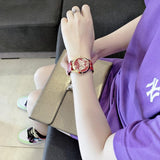 Gucci G Timeless Quartz Red Dial Red Leather Strap Watch For Women - YA1264054 Buy Now By Gucci