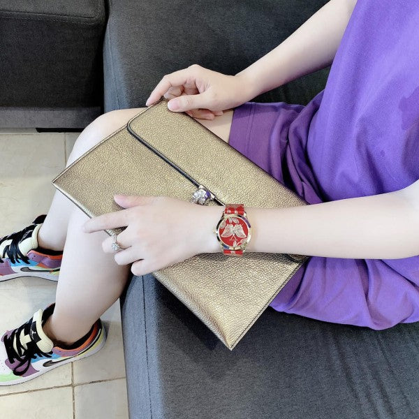 Gucci G Timeless Quartz Red Dial Red Leather Strap Watch For Women - YA1264054 Buy Now By Gucci