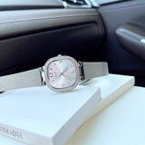 Guess Tapestry Diamonds Silver Dial Silver Mesh Bracelet Watch for Women - GW0354L1 Buy Now By Guess