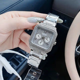 Guess Deco Multifunction Quartz Silver Dial Silver Steel Strap Watch For Women - GW0472L1 Buy Now By Guess