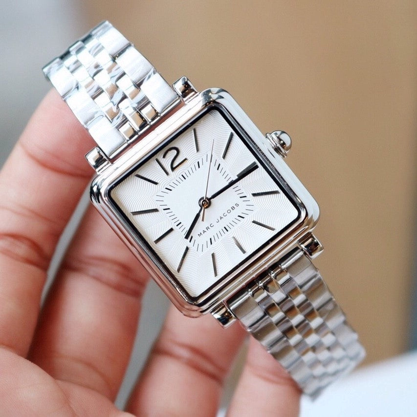 Marc Jacobs Vic Silver Dial Silver Steel Strap Watch for Women - MJ3461 Buy Now By Marc Jacobs