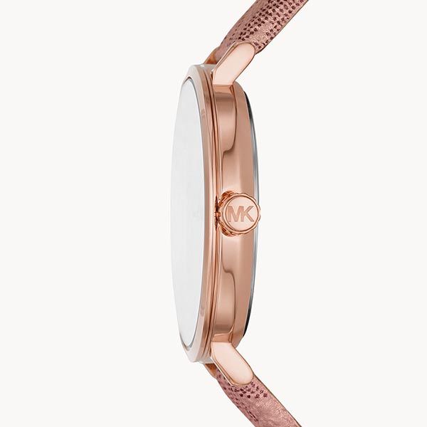 Michael Kors Addyson Quartz Rose Gold Dial Pink Leather Strap Watch for Women - MK2953 Buy Now By Michael Kors