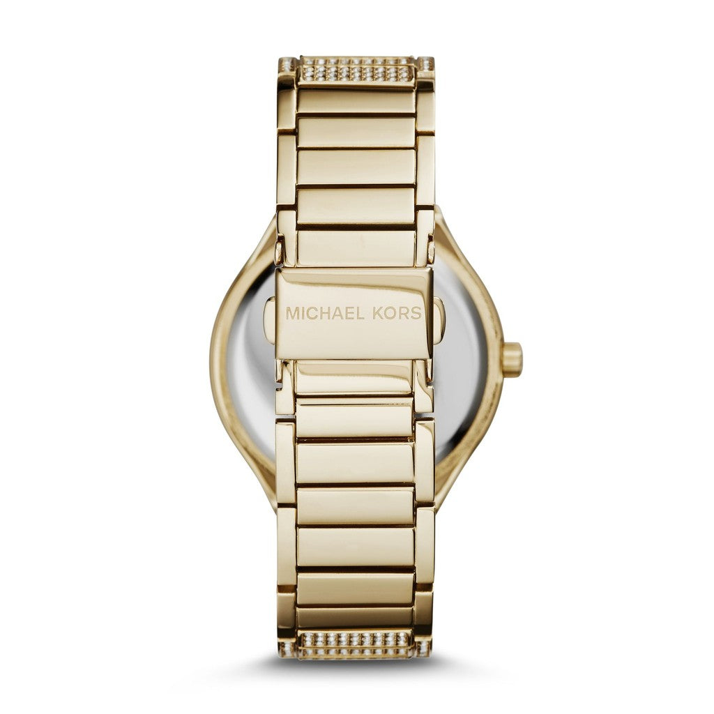 Michael Kors Kerry Crystals Gold Dial Gold Steel Strap Watch For Women - MK3360 Buy Now By Michael Kors