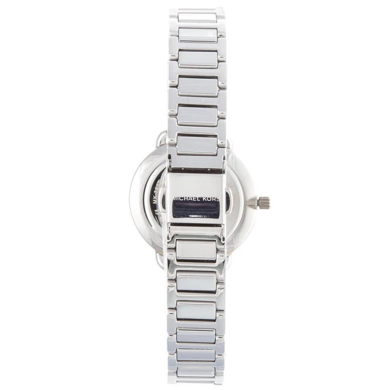 Michael Kors Portia Quartz Silver Dial Silver Steel Strap Watch For Women - MK3837 Buy Now By Michael Kors