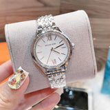Michael Kors Mindy White Dial Silver Steel Strap Watch For Women - MK7075 Buy Now By Michael Kors
