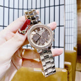 Michael Kors Bryn Chronograph Rose Gold Dial Rose Gold Steel Strap Watch For Women - MK7200 Buy Now By Michael Kors