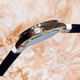 Michael Kors Everest Analog Rose Gold Dial Black Silicone Strap Watch For Women - MK7358 Buy Now By Michael Kors