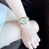 Michael Kors Jaycie Quartz Gold Dial White Leather Strap Watch for Women - MK2861 Buy Now By Michael Kors