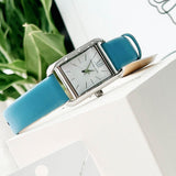 Michael Kors Petite Monroe White Dial Blue Leather Strap Watch for Women - MKO1061 Buy Now By Michael Kors