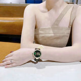 Michael Kors Parker Green Dial Green Leather Strap Watch For Women - MK4724 Buy Now By Michael Kors