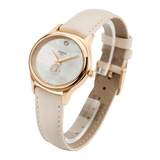 Tissot T Lady Bella Ora Mother of Pearl Dial Cream Leather Strap Watch for Women - T103.310.36.111.00 Buy Now By Tissot