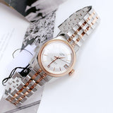 Tissot Ballade Powermatic 80 Mother of Pearl Silver Dial Two Tone Steel Strap Watch For Women - T108.208.22.117.00 Buy Now By Tissot