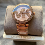 Michael Kors Parker Quartz Rose Gold Dial Rose Gold Steel Strap Watch For Women - MK6660 Buy Now By Michael Kors