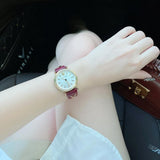 Versace V-Twist Silver Dial Red Leather Strap Watch for for Women - VELS00519 Buy Now By Versace