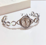 Swarovski Crystal Flower Silver Dial Silver Steel Strap Watch for Women - 5547622 Buy Now By Swarovski
