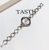 Swarovski Crystal Flower Silver Dial Silver Steel Strap Watch for Women - 5547622 Buy Now By Swarovski