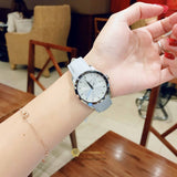 Tissot T Classic Couturier Silver Dial Light Blue Leather Strap Watch For Women - T035.210.16.031.02 Buy Now By Tissot