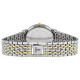 Tissot Desire White Dial Two Tone Mesh Bracelet Two Tone Steel Watch For Men - T52.2.481.31 Buy Now By Tissot