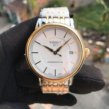 Tissot T Classic Carson Automatic White Dial Two Tone Steel Strap Watch for Men - T085.407.22.011.00 Buy Now By Tissot
