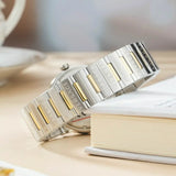 Versace Hellenyium Green Dial Two Tone Steel Strap Watch for Women - VEVH00620 Buy Now By Versace