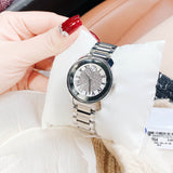 Movado Bold Crystal Pave Silver Dial Silver Steel Strap Watch for Women - 3600254 Buy Now By Movado