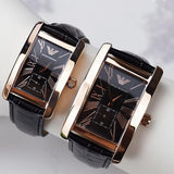 Emporio Armani Classic Black Dial Black Leather Strap Watch For Women - AR0169 Buy Now By Emporio Armani