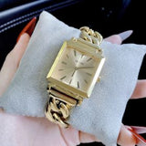 Guess Vanity Gold Dial Gold Steel Strap Watch for Women - W1029L2 Buy Now By Guess