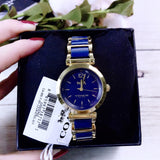 Coach Sport Ceramic Blue Dial Two Tone Steel Strap Watch for Women - 14502462 Buy Now By Coach