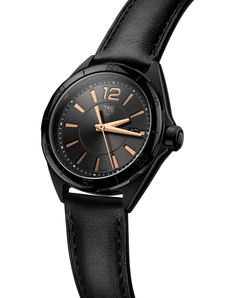 Tag Heuer Formula 1 Quartz Black Dial Black Leather Strap Watch for Women - WBJ1314.FC8230 Buy Now By Tag Heuer