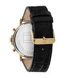 Tommy Hilfiger Daniel Black Dial Black Leather Strap Watch for Men - 1710417 Buy Now By Tommy Hilfiger