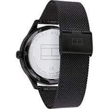 Tommy Hilfiger Spencer Skeleton Black Dial Black Mesh Bracelet Watch for Men - 1791644 Buy Now By Tommy Hilfiger