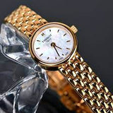 Tissot Lovely Mother of Pearl Dial Rose Gold Steel Strap Watch for Women - T140.009.33.111.00 Buy Now By Tissot