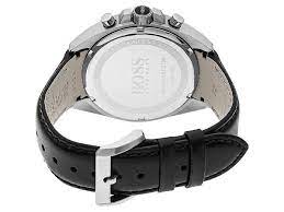 Hugo Boss Contemporary Sport Driver Black Dial Black Leather Strap Watch for Men - 1513085 Buy Now By Hugo Boss