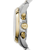 Michael Kors Bradshaw Blue Dial Two Tone Steel Strap Watch for Women - MK5976 Buy Now By Michael Kors