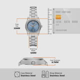 Emporio Armani Federica Three-Hand Date Blue Dial Silver Steel Strap Watch For Women - AR11593 Buy Now By Emporio Armani