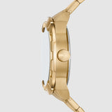 Fossil Bronson Automatic Skeleton Black Dial Gold Steel Strap Watch for Men - ME3257 Buy Now By Fossil