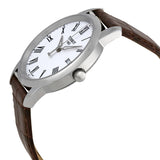 Tissot T Classic Dream White Dial Brown Leather Strap Watch for Men - T033.410.16.013.01 Buy Now By Tissot