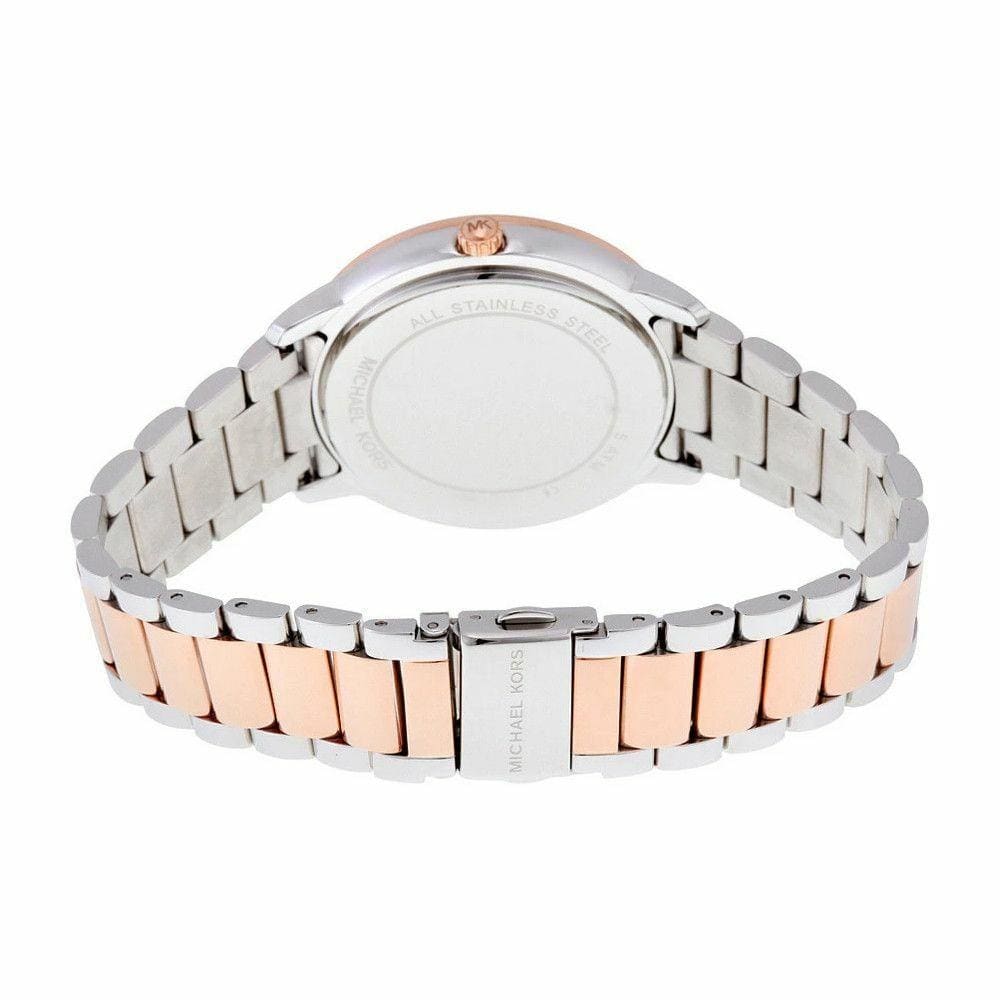 Michael Kors Madelyn Silver Dial Two Tone Steel Strap Watch for Women - MK6288 Buy Now By Michael Kors