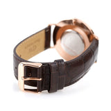 Daniel Wellington Classic York White Dial Brown Leather Strap Watch For Men - DW00100011 Buy Now By Daniel Wellington