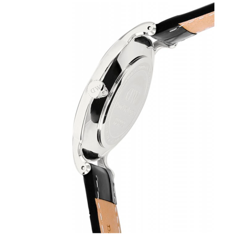 Daniel Wellington Dapper Reading White Dial Black Leather Strap Watch For Men - DW00100108 Buy Now By Daniel Wellington