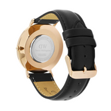 Daniel Wellington Classic Sheffield Black Dial Black Leather Strap Watch For Men - DW00100127 Buy Now By Daniel Wellington